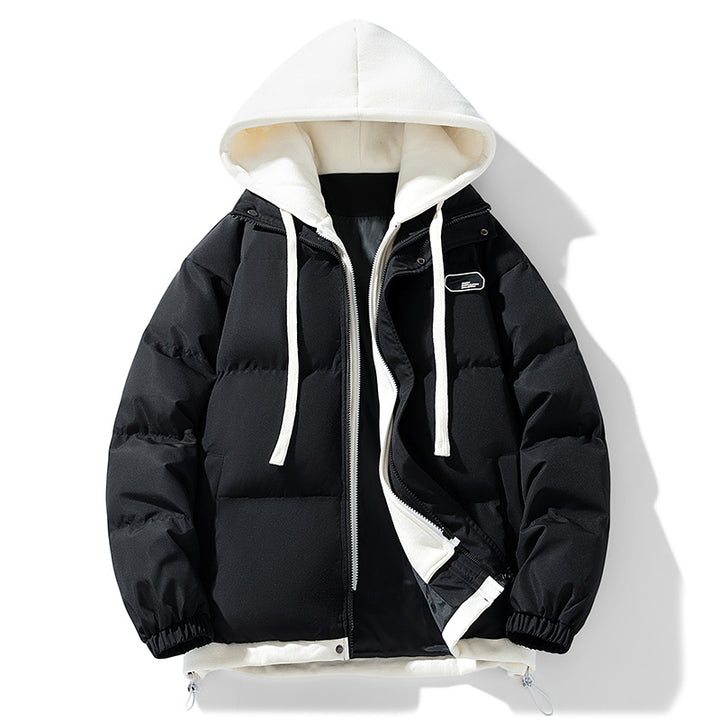 Damen Stepp-Kapuzenjacke mit weichem Teddyfleece-Innenfutter, verstellbarem Saum und elastischen Bündchen Drune