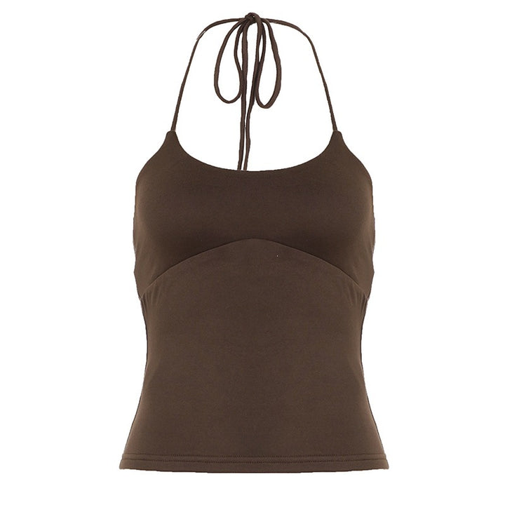 Damen Sportliches Top mit verstellbaren Trägern Drune