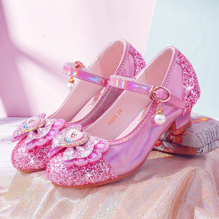 Mädchen Elegante Ballerinas mit Schmuckapplikationen Drune