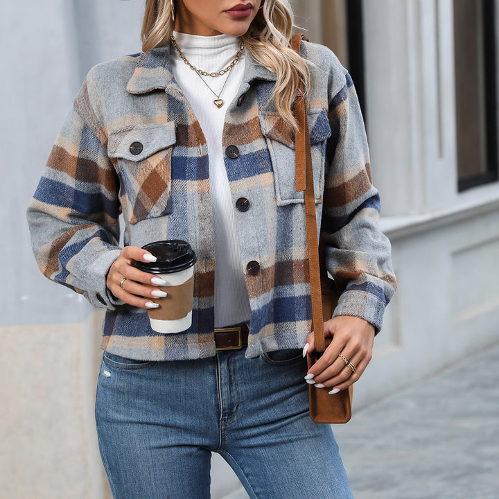 Damen Modische Kurzjacke Drune