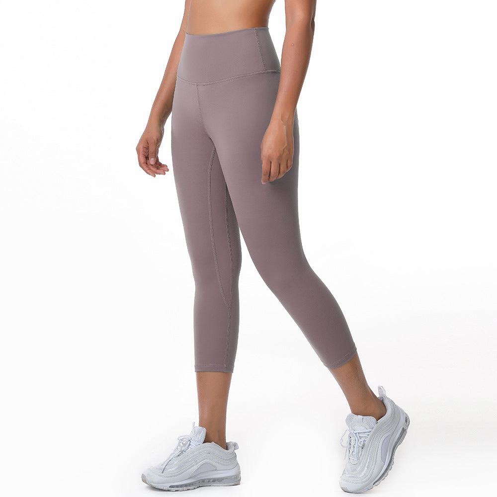 Damen Hochleistungs-Leggings mit hoher Taille und atmungsaktivem Stoff Drune