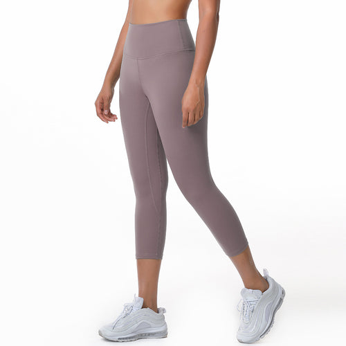Damen Hochleistungs-Leggings mit hoher Taille und atmungsaktivem Stoff Drune