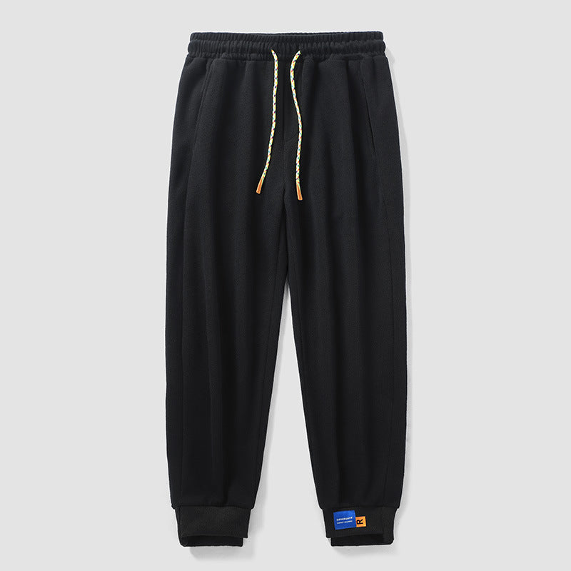 Herren Warme Fleece Jogginghose Drune