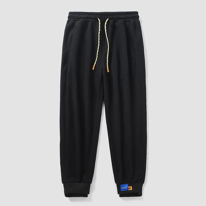 Herren Warme Fleece Jogginghose Drune