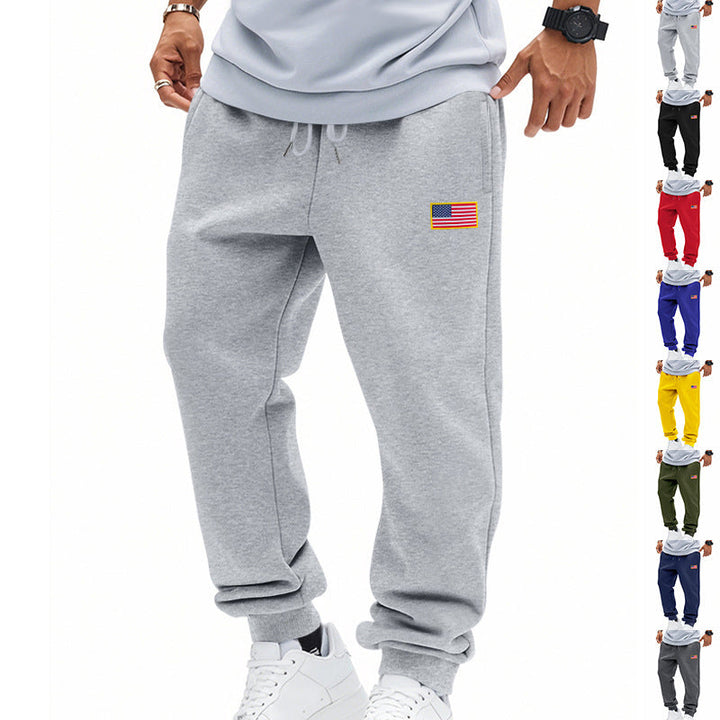 Herren lässige Sweatpants mit praktischen Taschen und elastischem Bund Drune