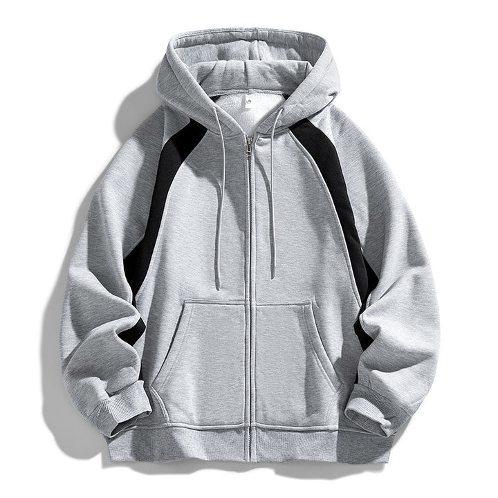 Herren Modische Kapuzenjacke Drune