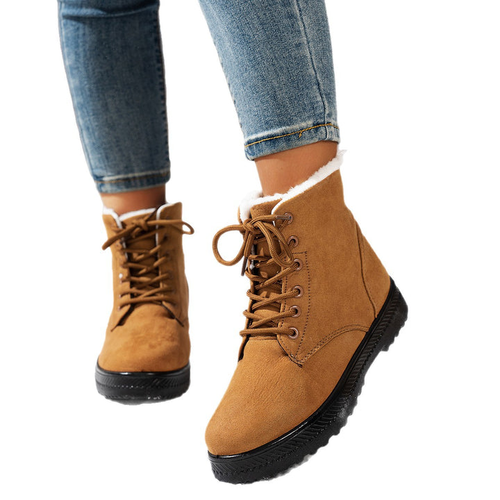 Damen Winterstiefel mit kuscheligem Futter und rutschfester Sohle Drune