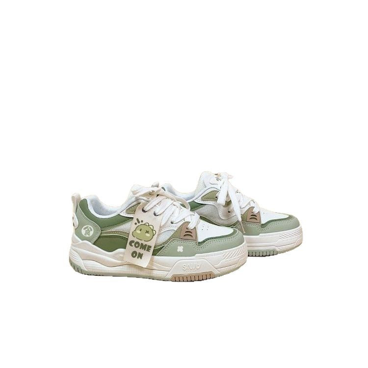 Damen sportliche Sneaker mit trendigem Design und atmungsaktivem Obermaterial Drune