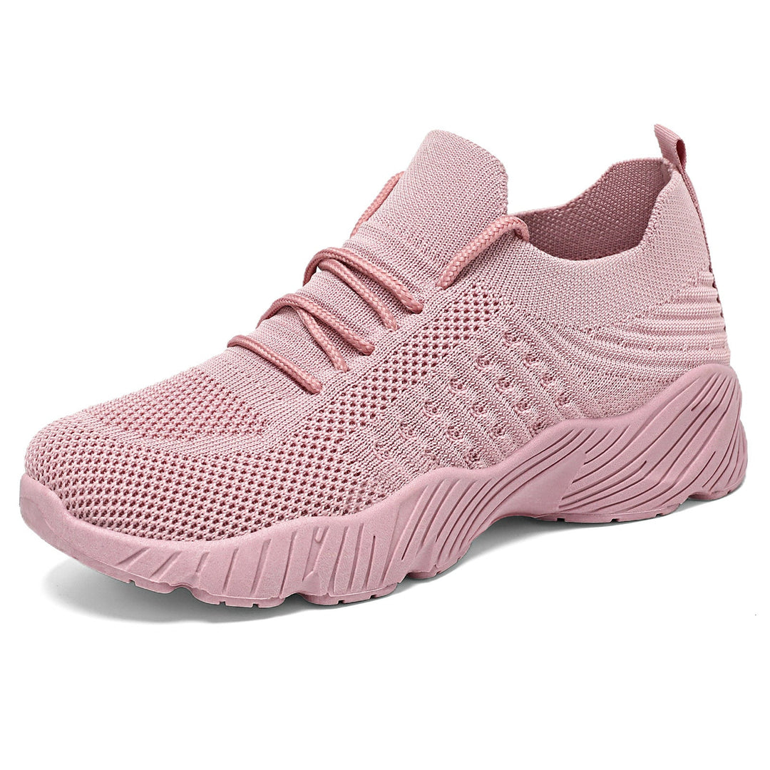 Damen Atmungsaktive sportliche Sneaker mit elastischem Obermaterial Drune