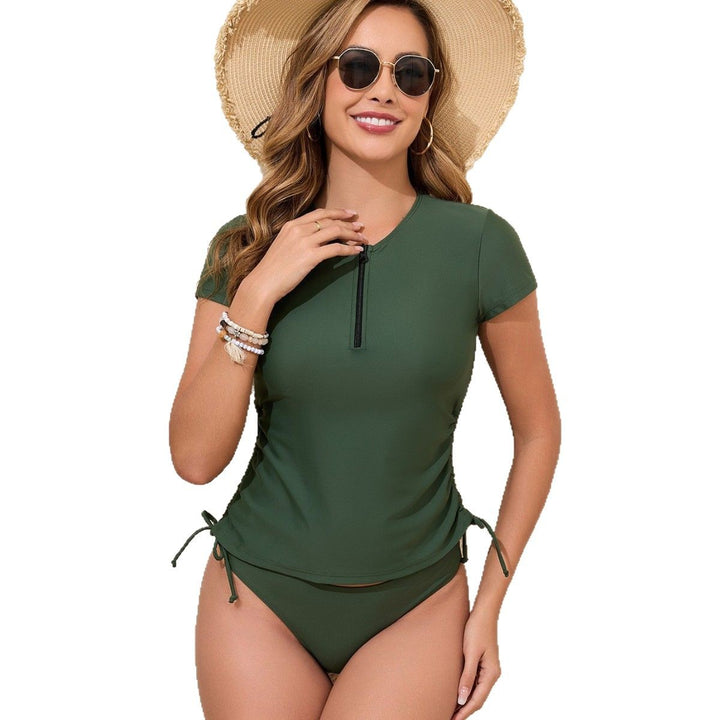 Damen Sportliches Oberteil mit Shorts Drune