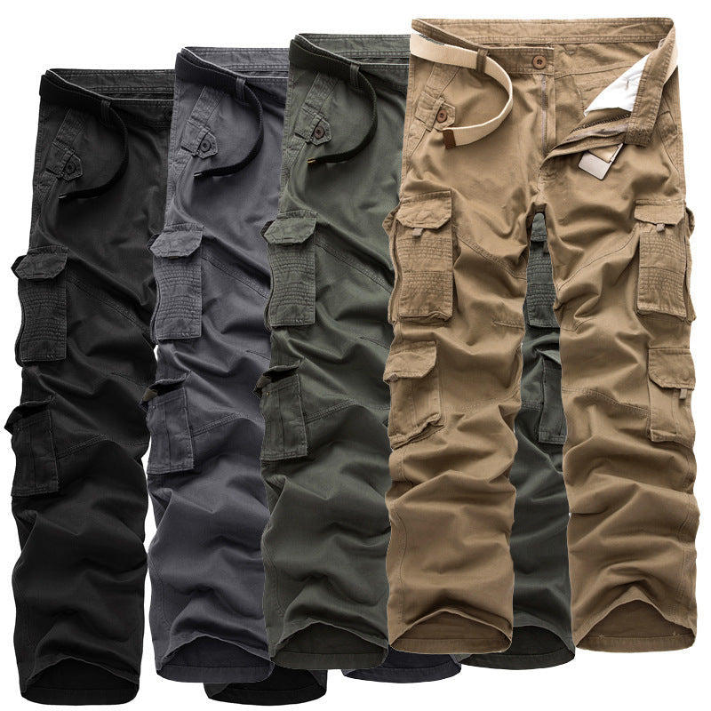 Herren Cargo-Hose mit multifunktionalen Taschen und robustem Design Drune