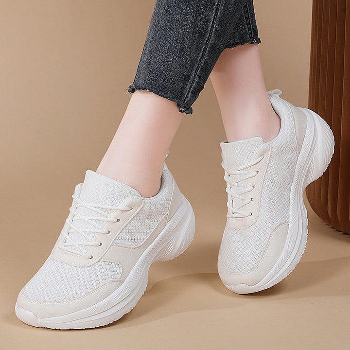 Herren nan gepolsterter Komfort-Walking-Sneaker mit atmungsaktivem Meshoberteil und ergonomischer Dämpfsohle Drune