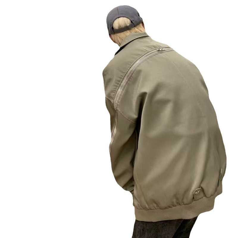 Unisex lässige Utility-Jacke mit funktionsgerechten Details Drune