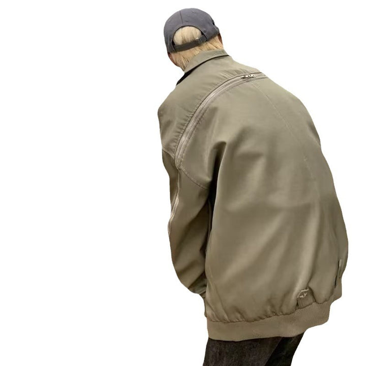 Unisex lässige Utility-Jacke mit funktionsgerechten Details Drune