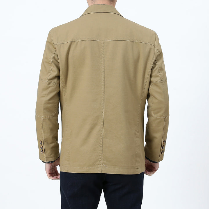 Herren Eleganter und bequemer Baumwollblazer Drune