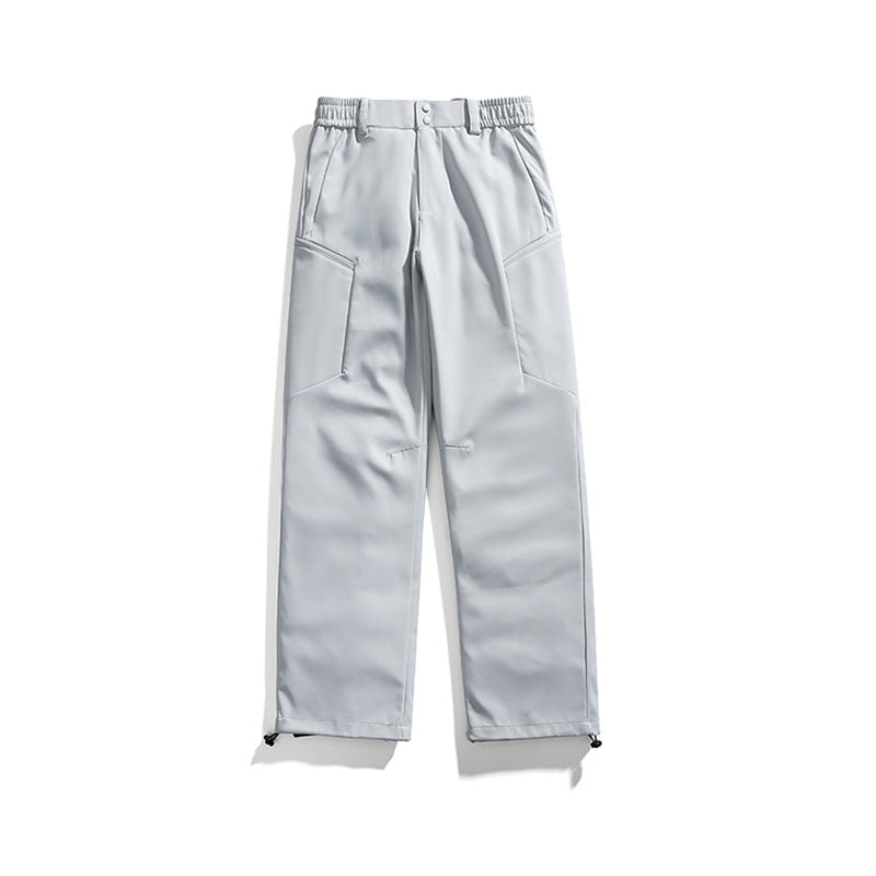 Herren Funktionale Cargo-Hose mit elastischem Bund und verstellbarem Saum Drune