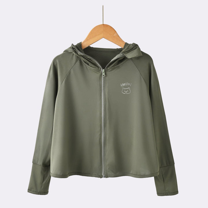 Damen Kapuzenjacke mit süßem Tiermotiv Drune