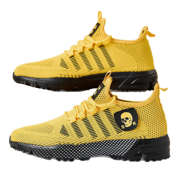 Herren Strick-Sockensneaker mit robuster Trail-Profilsohle und gepolstertem Komfortfußbett Drune