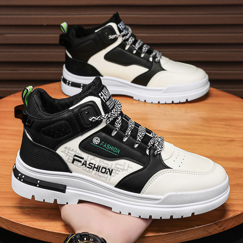 Damen Sportliche High-Top Sneakers mit atmungsaktiver Konstruktion und rutschfester Sohle Drune