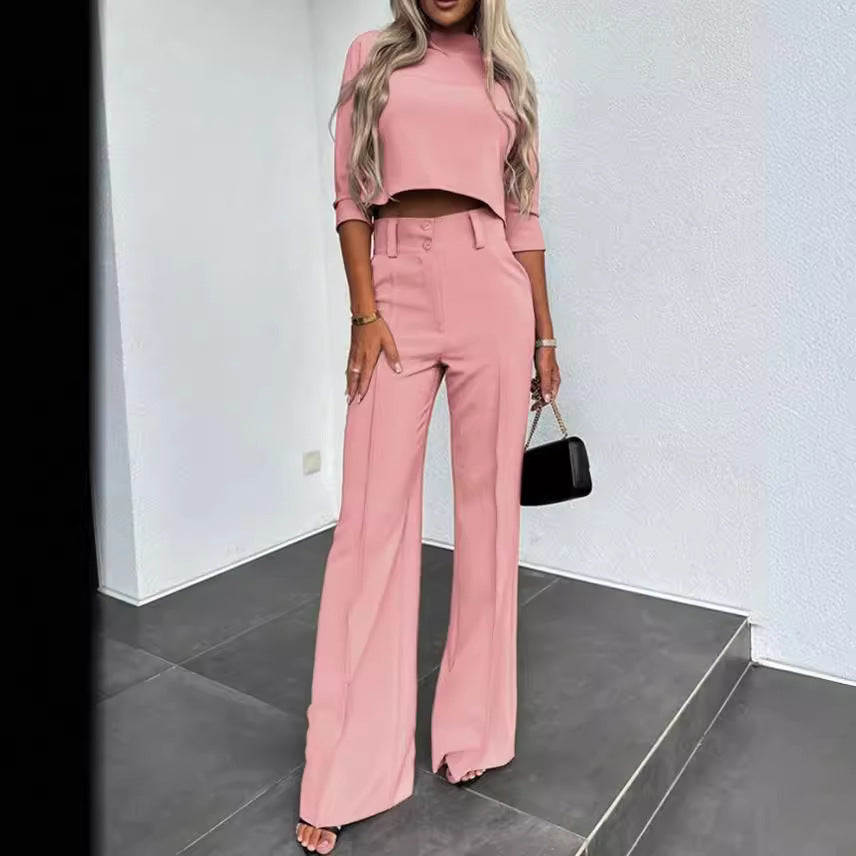 Drune | Eleganz Tailliertes Herbst-Hosenset für Stilvolle Looks