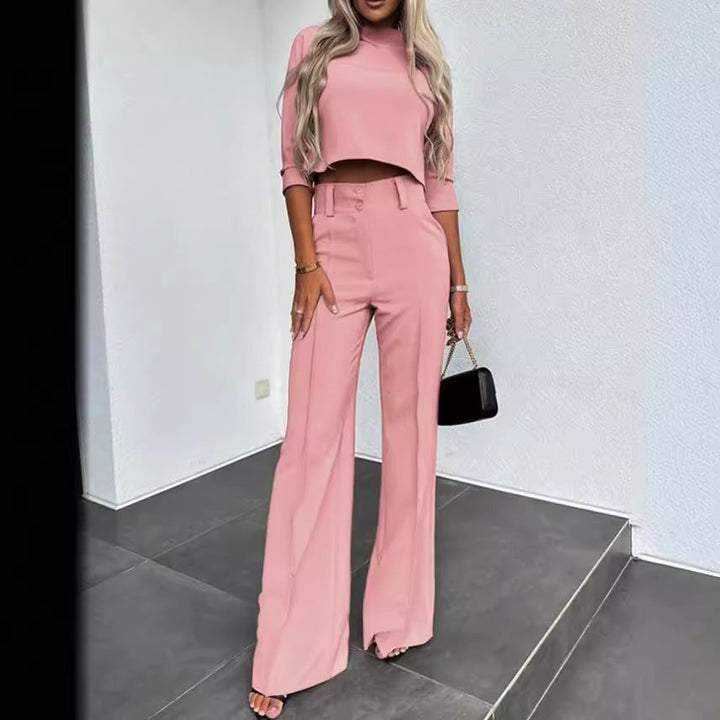 Drune | Eleganz Tailliertes Herbst-Hosenset für Stilvolle Looks
