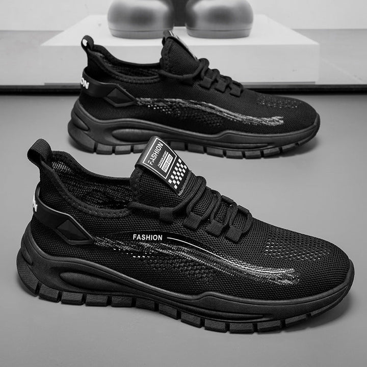Damen Sportliche Sneaker mit atmungsaktivem Obermaterial und flexibler Sohle Drune