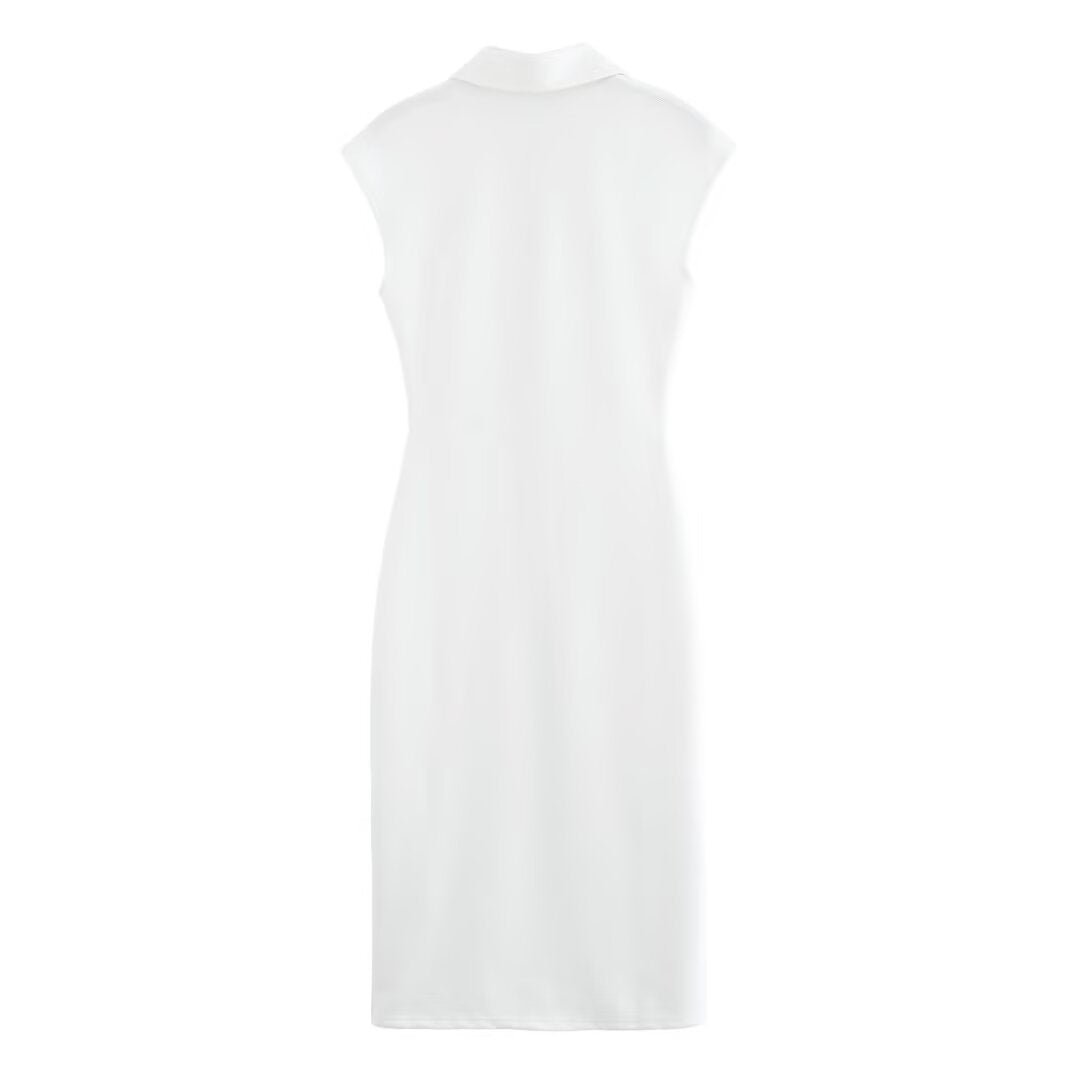 Damen Hemdblusenkleid mit edlen Knopfdetails und elegantem Schnitt Drune