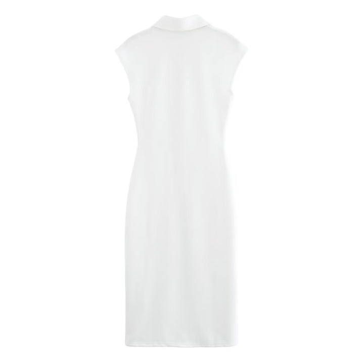 Damen Hemdblusenkleid mit edlen Knopfdetails und elegantem Schnitt Drune