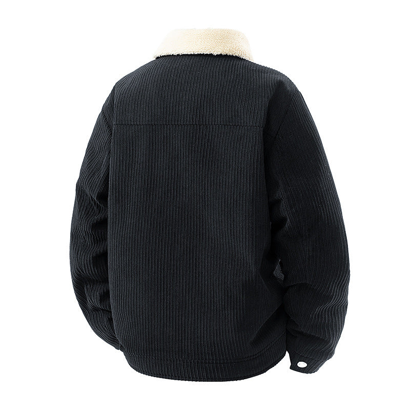 Herren Cordjacke mit Teddyfutter Drune