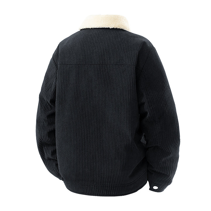 Herren Cordjacke mit Teddyfutter Drune