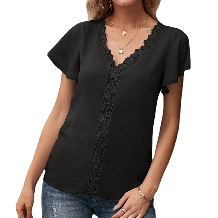 Damen Spitzenbluse Drune