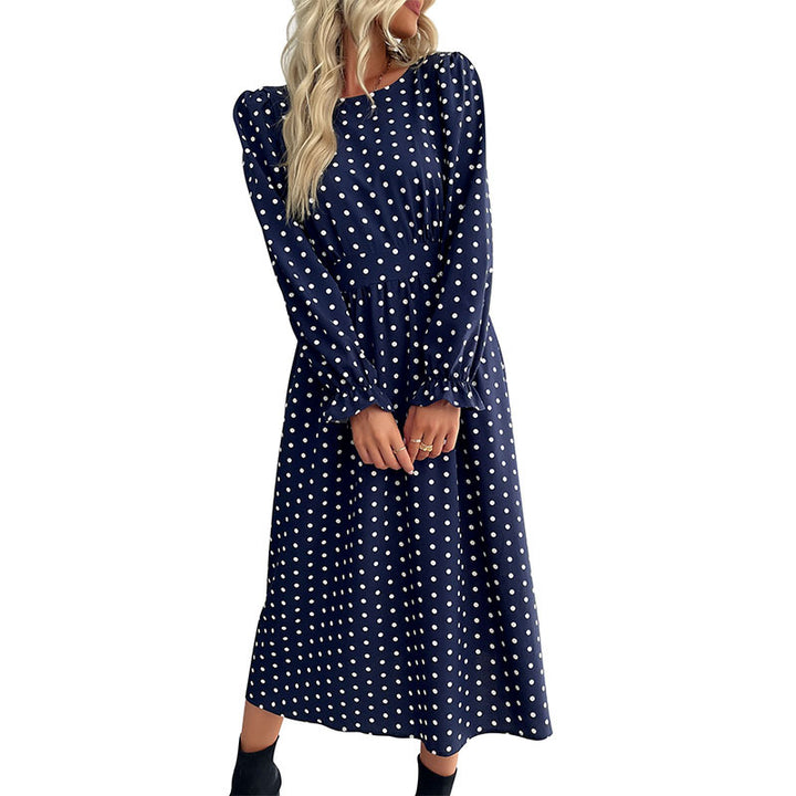 Damen Midi-Kleid im Punkte-Design Drune
