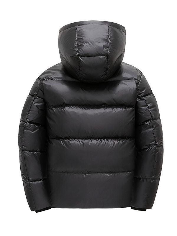 Herren Wattierte Thermo Kapuzen‑Steppjacke mit reflektierender Isolierinnenlage Drune
