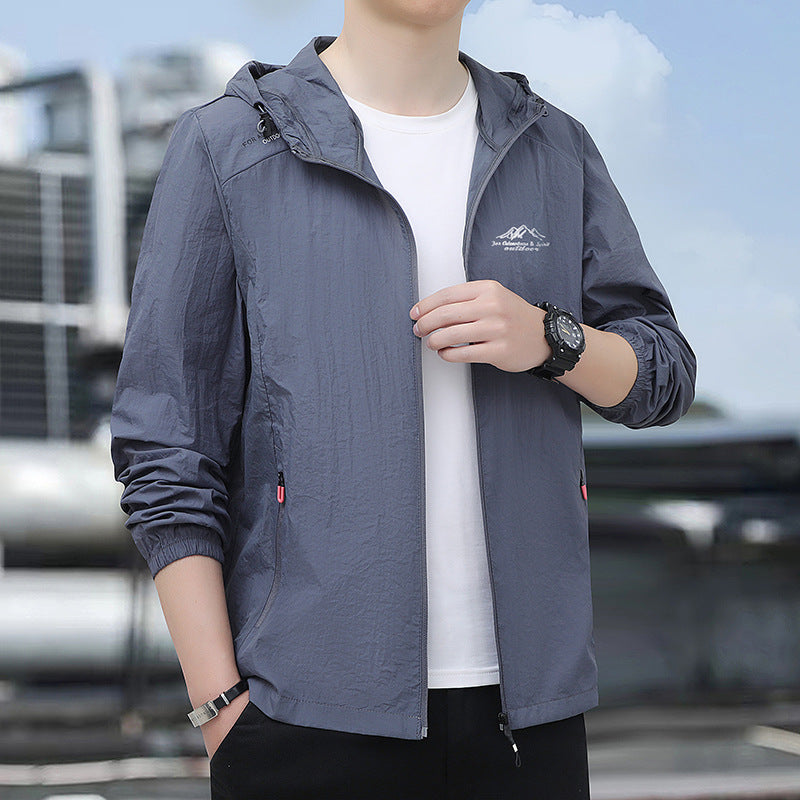 Herren Leichte Windjacke Drune