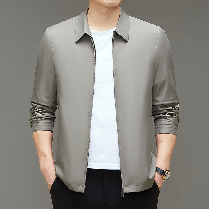 Herren lässige Jacke mit modernen Details und funktionalen Taschen Drune