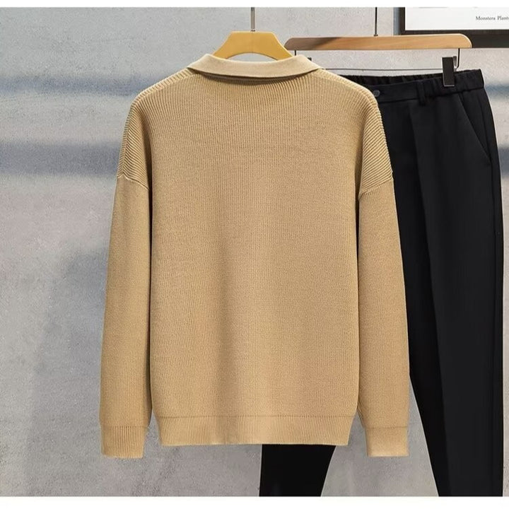 Damen Bequemer Grobstrickpullover Drune