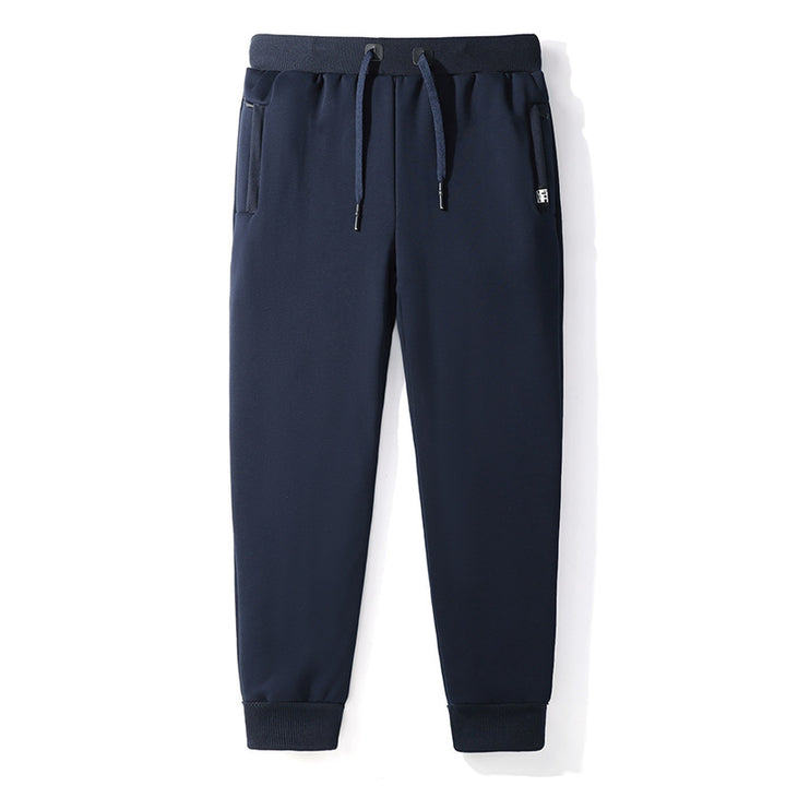 Herren Minimalistische Tech-Jogginghose mit Slim-Fit, Elastikbund und verdeckten Reißverschlusstaschen Drune
