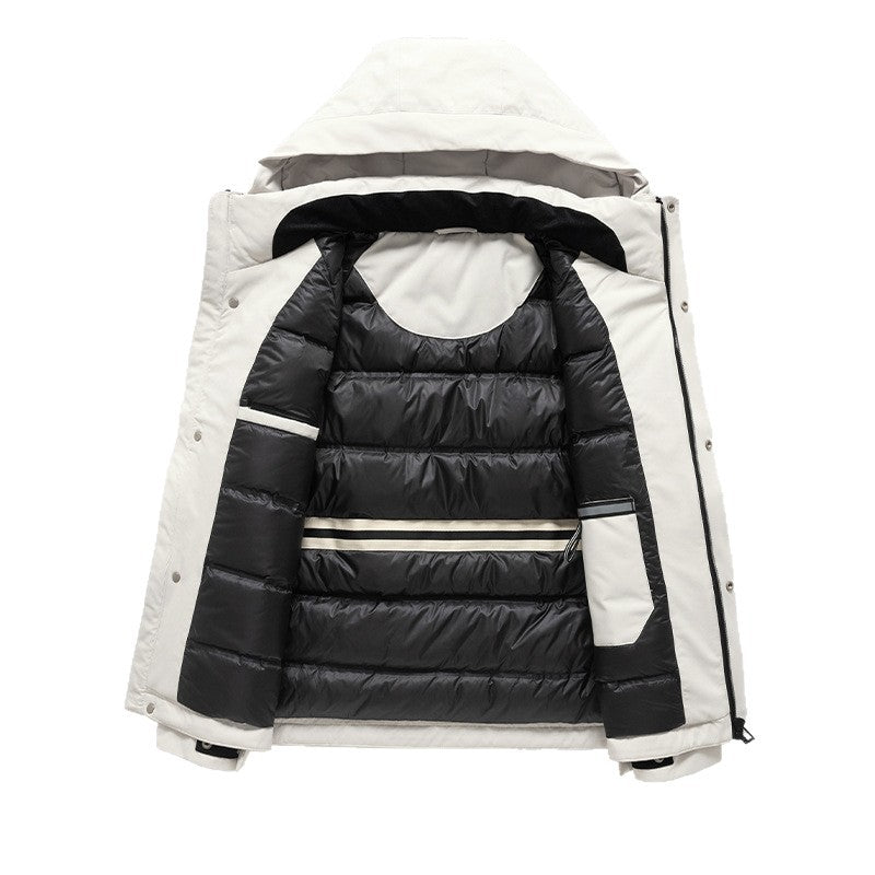 Herren Funktionsjacke mit wärmender Isolation und wasserdichtem Material Drune