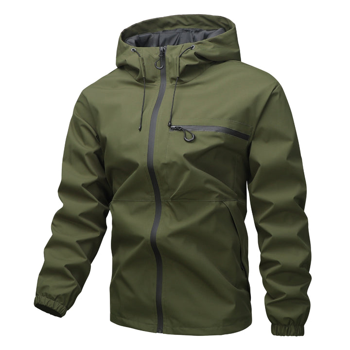 Herren Wetterfeste Kapuzenjacke Drune