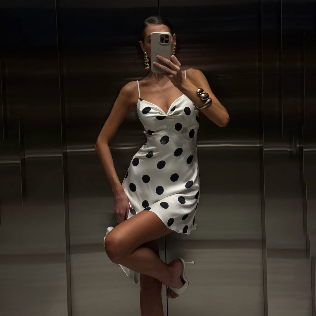 Damen Freizeitlesen mit elegantem Punktmuster Drune