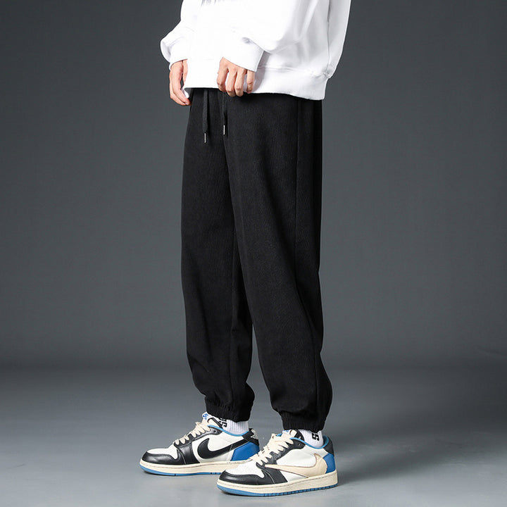 Herren Sportliche Relaxed Fit Freizeithose