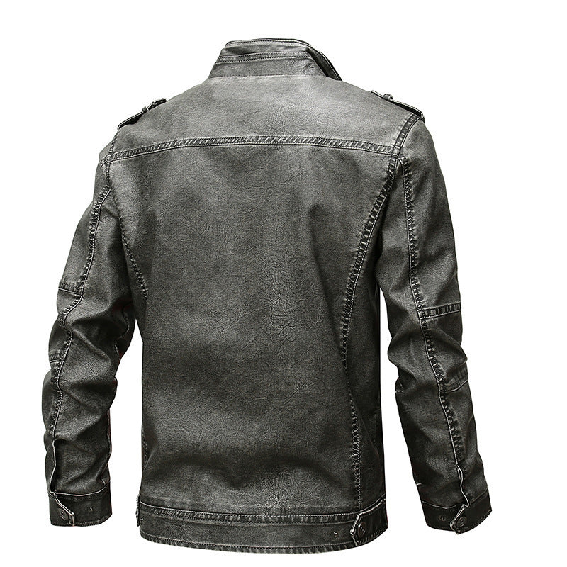 Drune | Klassische Lederjacke für Männer