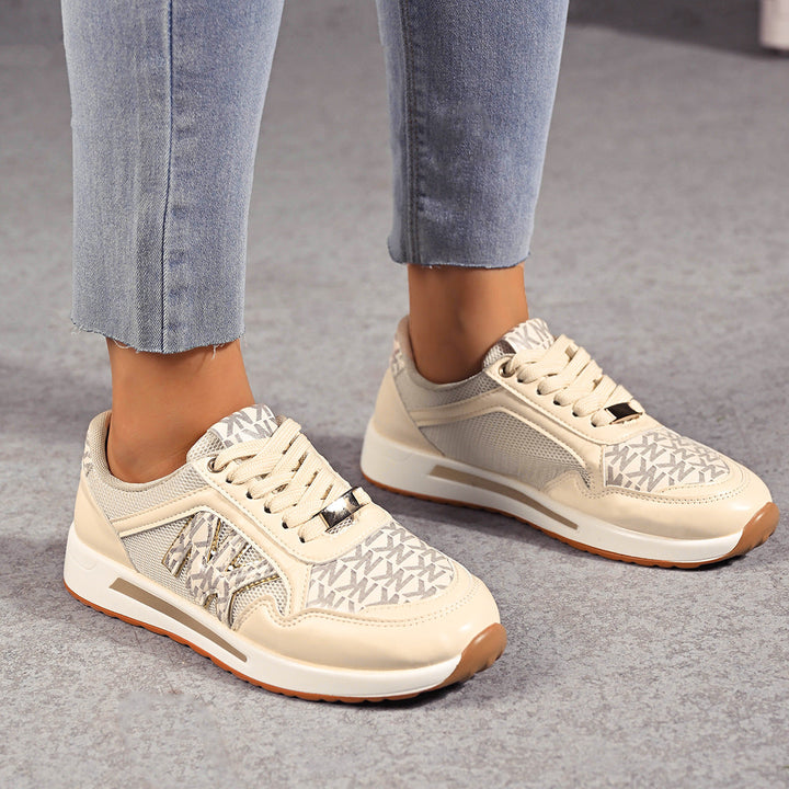 Damen modische Lauf-Sneaker mit atmungsaktivem Mesh und stylishem Design Drune
