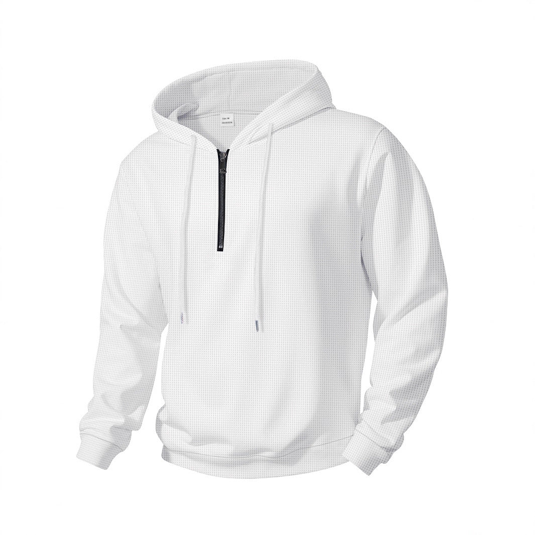 Herren Kapuzenpullover mit innovativem Reißverschluss und atmungsaktivem Material Drune