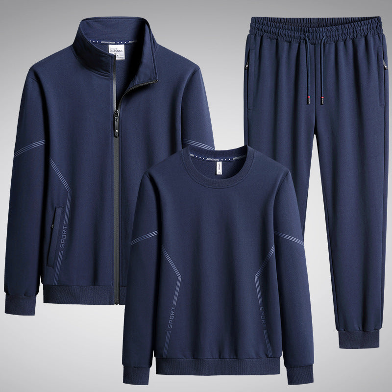 Herren Sportliches Trainingsanzug Drune