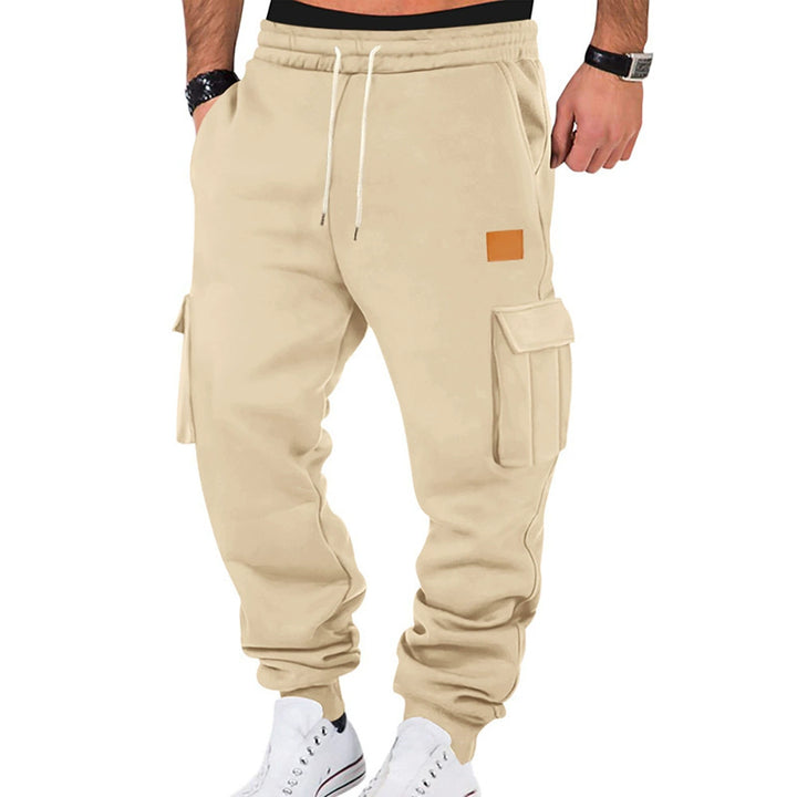 Herren Cargo-Jogginghose mit elastischem Bund und praktischen Taschen Drune