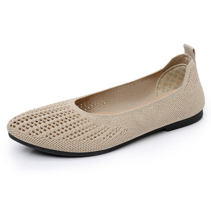 Damen Komfortable Ballerinas mit atmungsaktiver Netzstruktur und weichem Innenfutter Drune