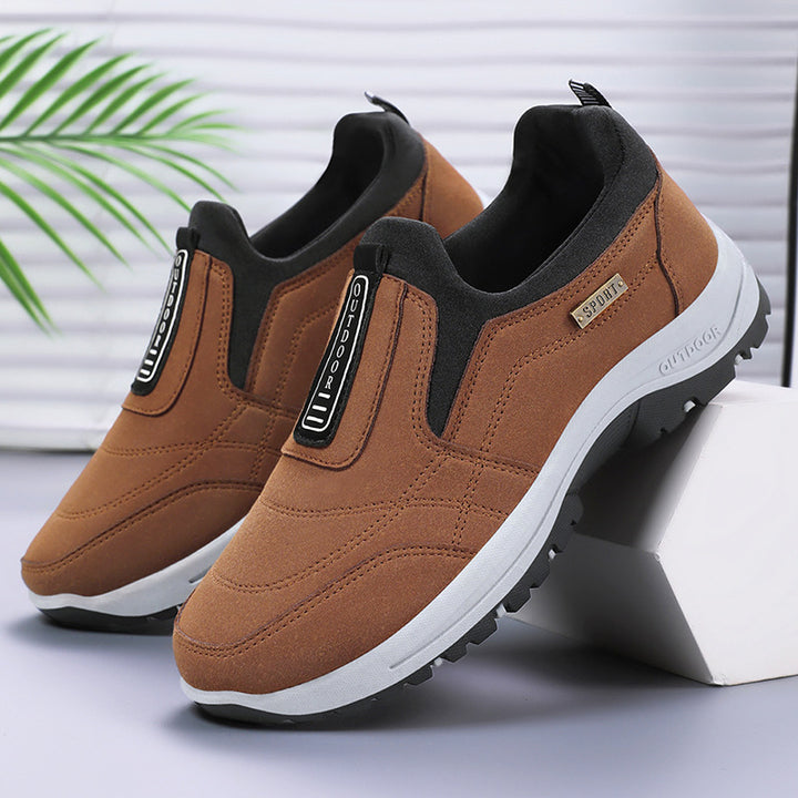 Herren nan sportlicher Outdoor-Slip-On Sneaker mit rutschfester Profilsohle Drune