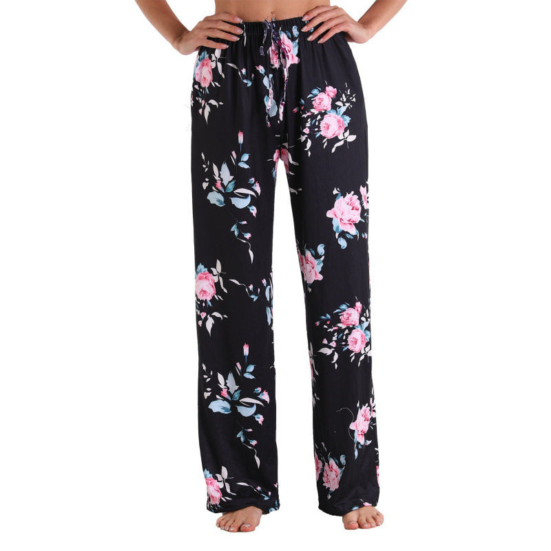 Damen Elegante und bequeme Palazzohose Drune