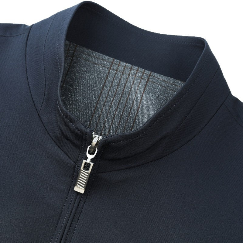 Herren moderne Sportjacke mit praktischem Stehkragen und Atmungsaktivität Drune